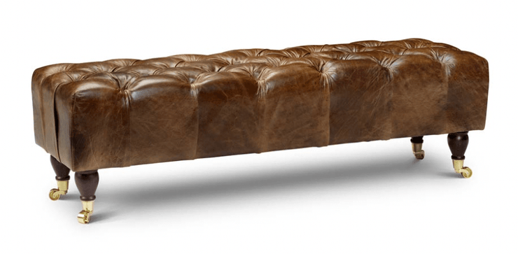 Barton Square Sofa in Brown Cerrato - Kubek Furniture