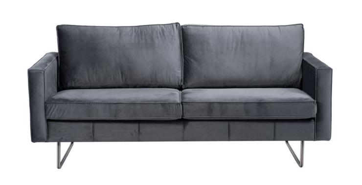 Senna Sofa in Opulence Charcoal - Kubek Furniture