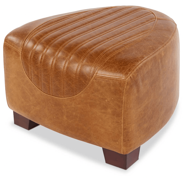 Sovereign Footstool in Brown Cerrato - Kubek Furniture