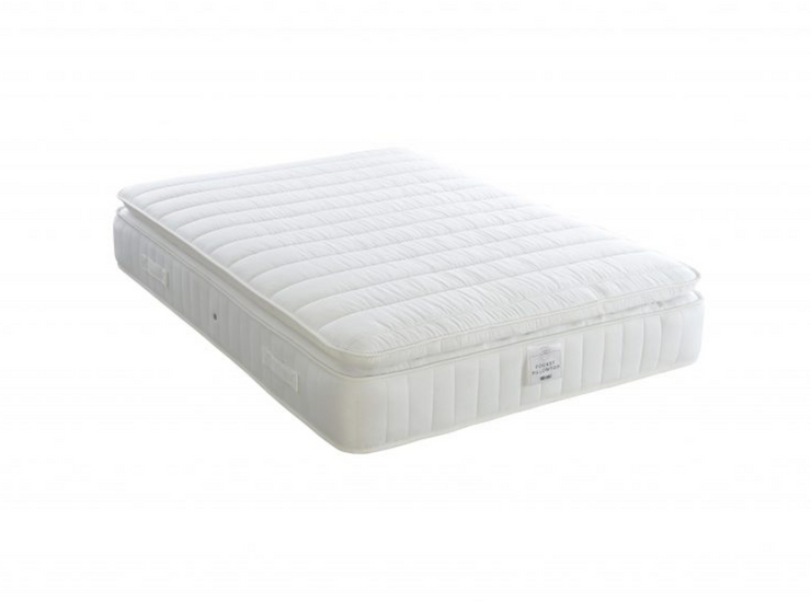 The Pocket Memory Pillowtop Divan Bed and Mattress