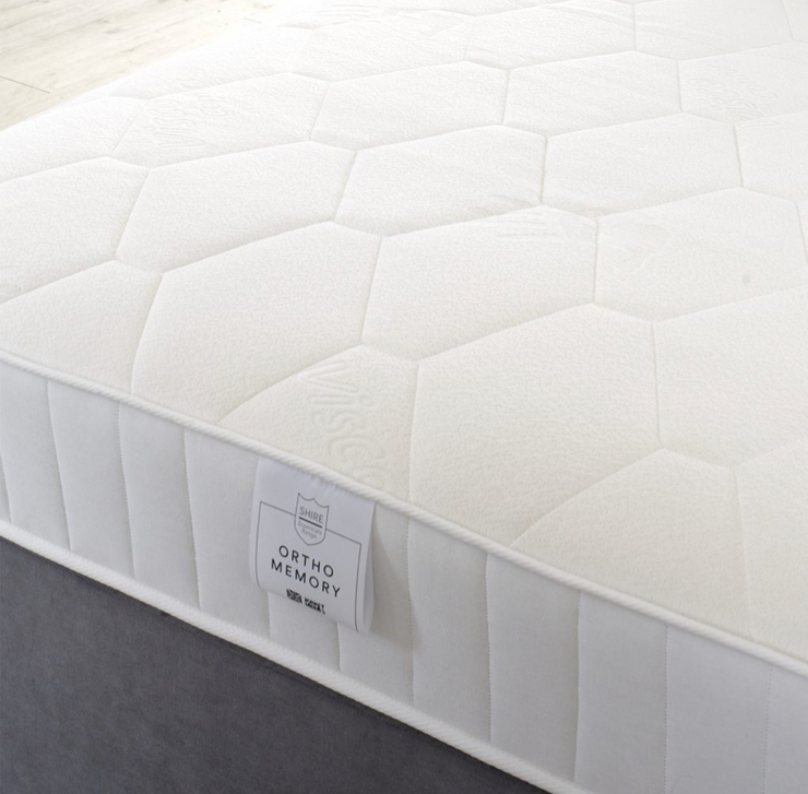 The Ortho Memory Divan Bed and Mattress