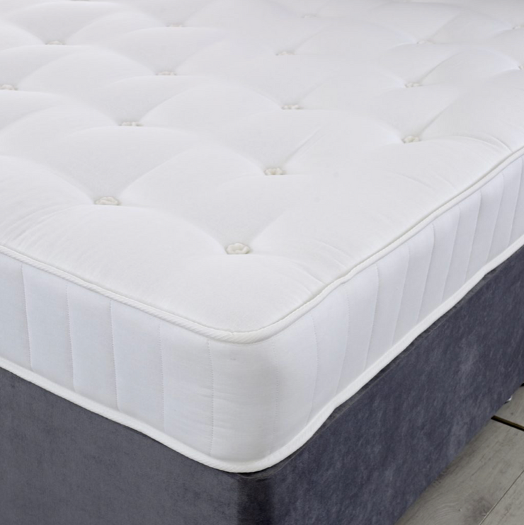 The Ortho Tufted Divan Bed and Mattress
