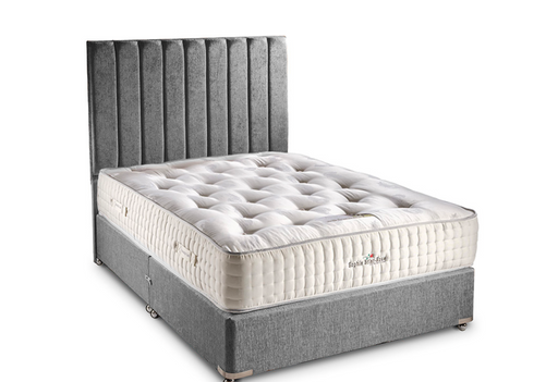 The Clarissa Bed and Mattress with Cashmere and Silk