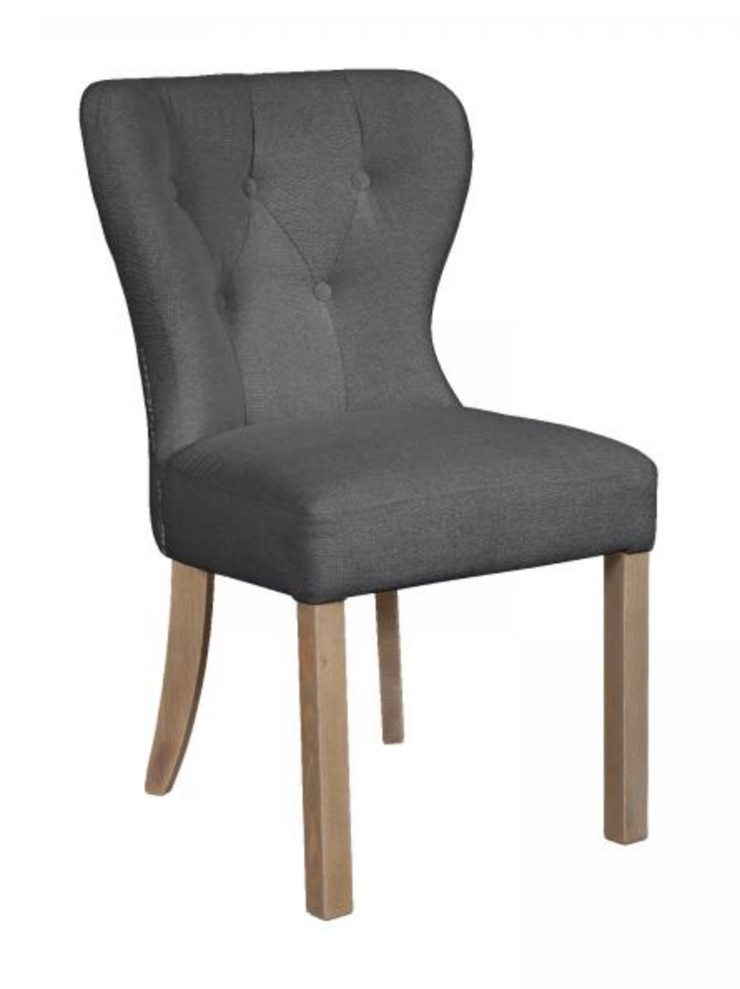 Abby Dining Chair in Grey Smoke