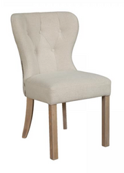 Abby Dining Chair in Stone Linnet