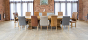 The Rustic Windermere Monastery Extending Dining Table