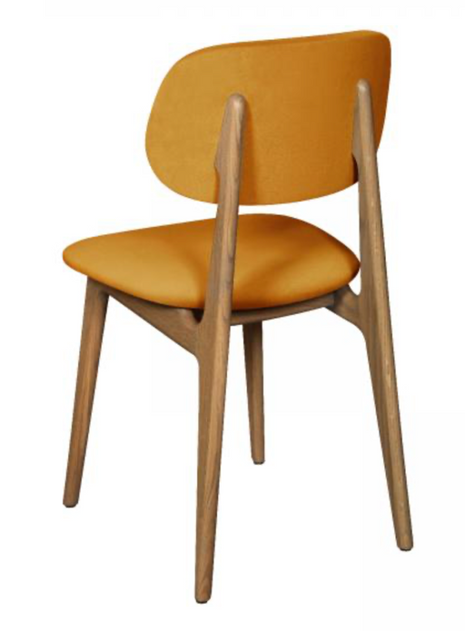 Bari Dining Chair in Mustard Yellow