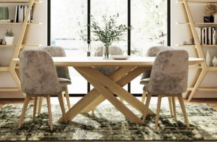 Andersson Oval Pedestal Table