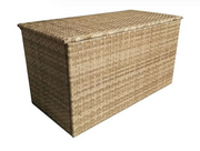 Cushion Box in Three-Weave Caramel