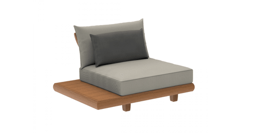 Sorrento Lounge Mid Module with Extending Table - Kubek Furniture