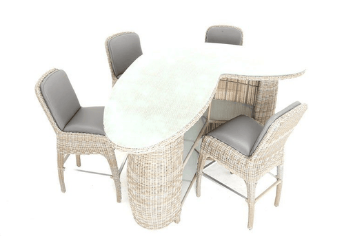 Meteor Spa Bar Set With 4 Chairs - Kubek Furniture