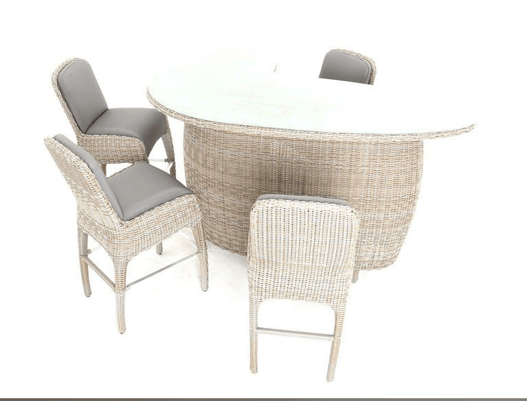 Meteor Spa Bar Set With 4 Chairs - Kubek Furniture