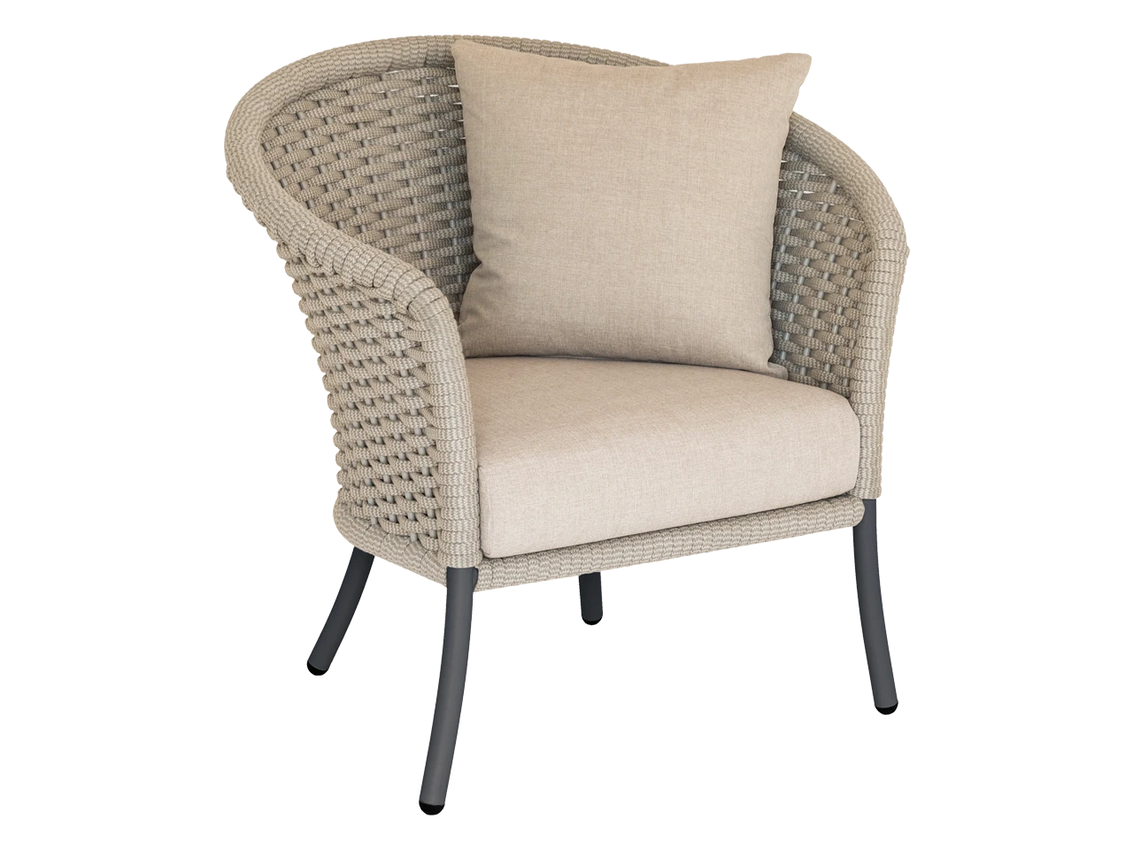 Cordial Luxe Lounge Beige Armchair