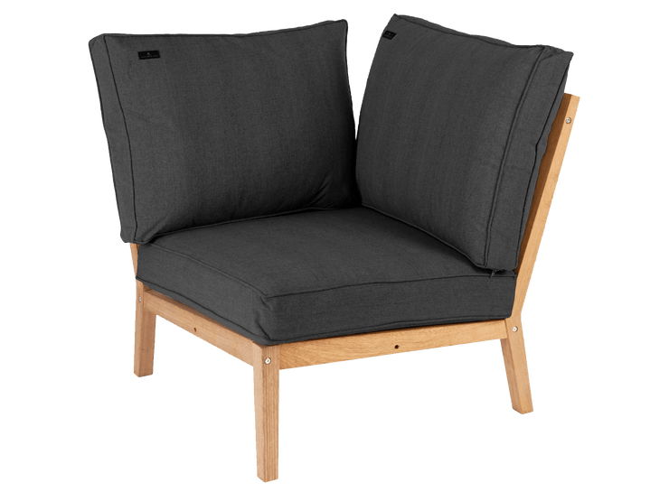Roble Lounge Corner Chair with Cushion - Kubek Furniture