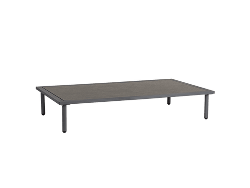 Beach Flint Coffee Table with Pebble Top - Kubek Furniture