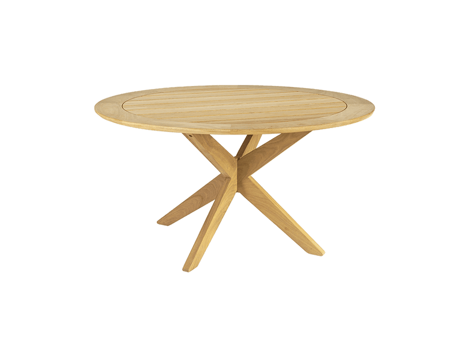 Roble Table with Cross Base - 1250mm - Kubek Furniture