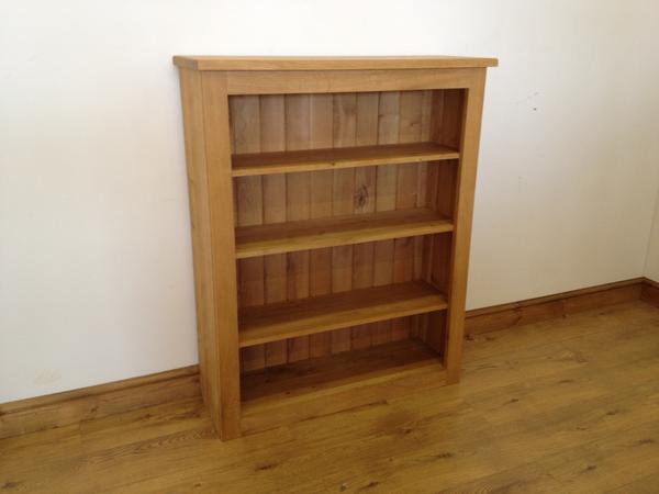 The Quercus Oak Low Bookcase