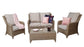 Sarah 4-Seater Sofa Set - Kubek Furniture