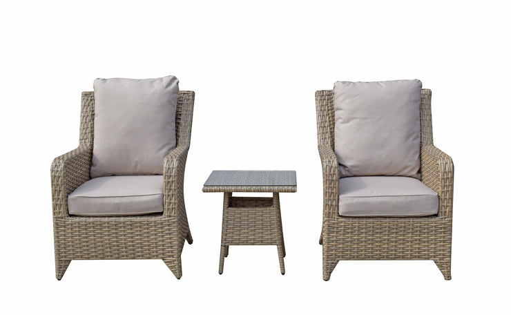 Sarah 3 Piece Lounge Set With Side Table - Now In Stock - Kubek Furniture
