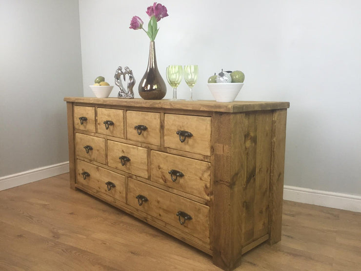 The Artisan Waxed Large Multi-Drawer Chest