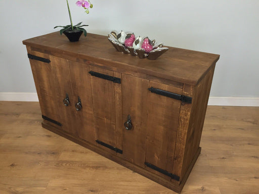 The Authentic Waxed Large Three-Door Sideboard