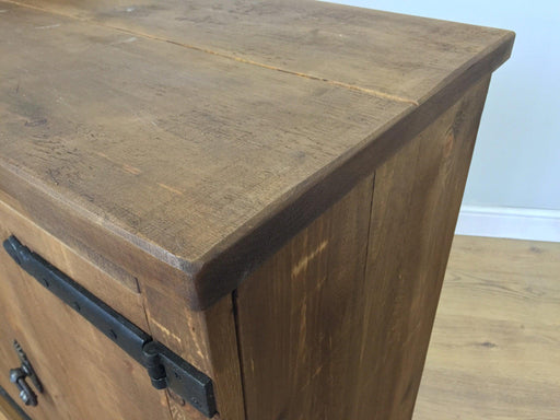 The Authentic Waxed Large Three-Door Sideboard
