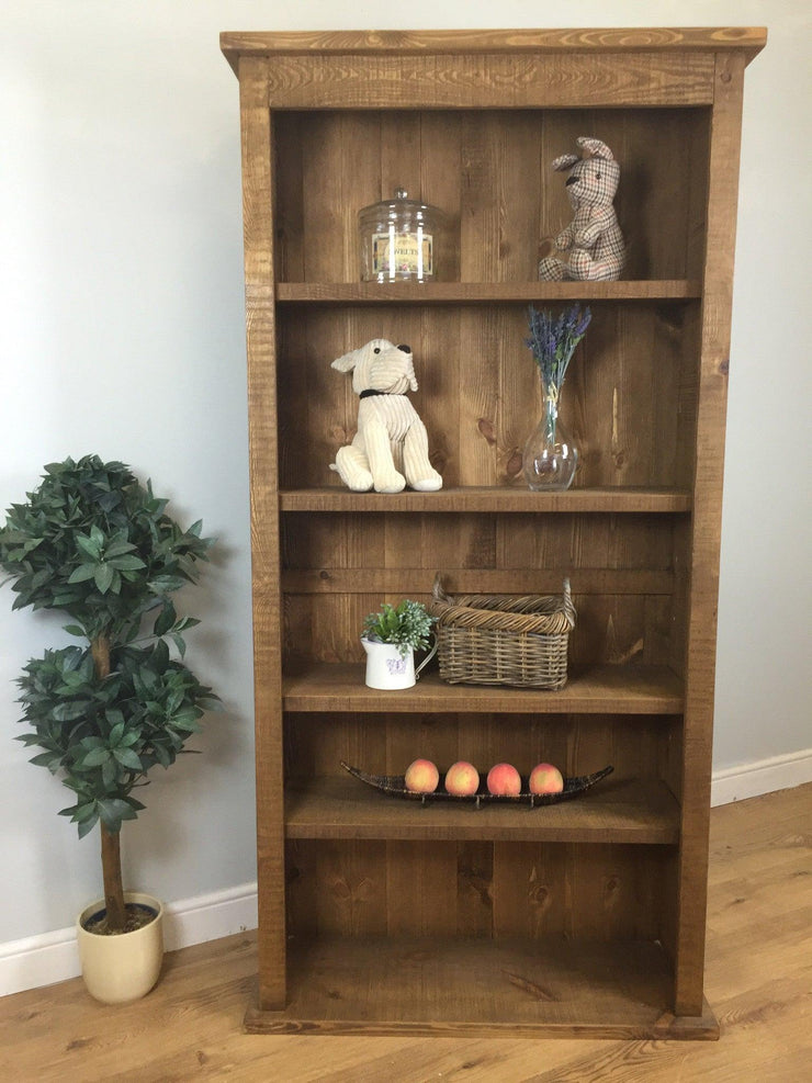 The Authentic Waxed Open Bookcase