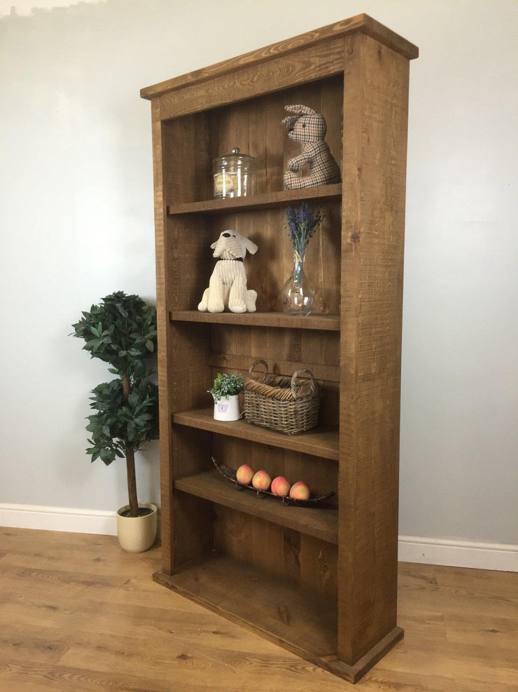 The Authentic Waxed Open Bookcase