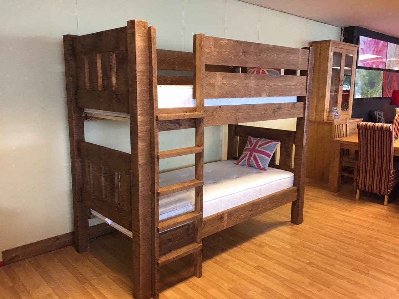 The Authentic Waxed Bunk Bed Kubek Furniture