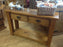 The Authentic Waxed Console Table