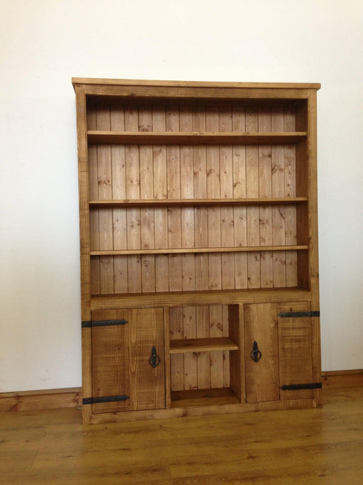 The Authentic Waxed Large Open Storage Bookcase