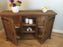 The Authentic Waxed Large Open Sideboard