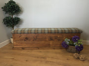 The Authentic Waxed Plank Storage Bench