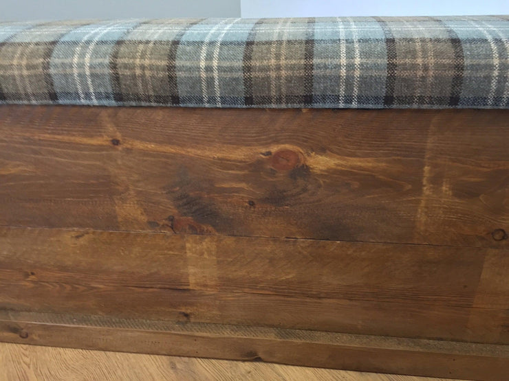 The Authentic Waxed Plank Storage Bench