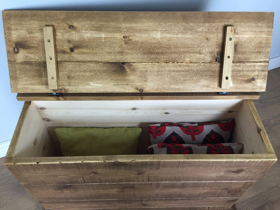 The Authentic Waxed Tall Blanket Box