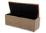 Cube Bench in Gamekeeper Thorn and Brown Cerrato - Kubek Furniture