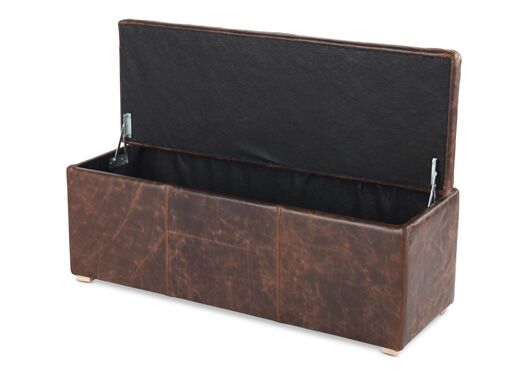 Cube Bench in Barthollo Leather - Kubek Furniture