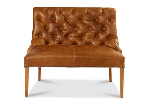 Castello Bench in Brown Cerrato and Gamekeeper Thorn - Kubek Furniture