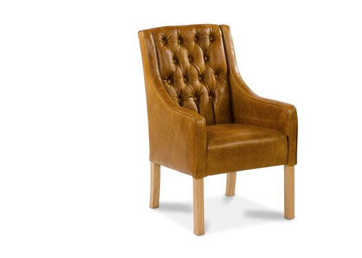 Simpson Chair in Brown Cerrato - Kubek Furniture