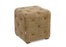 Patchwork Cube in Gamekeeper Thorn with Brown Cerrato Buttons - Kubek Furniture