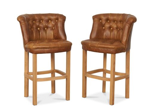 Parker Barstool in Brown Cerrato
