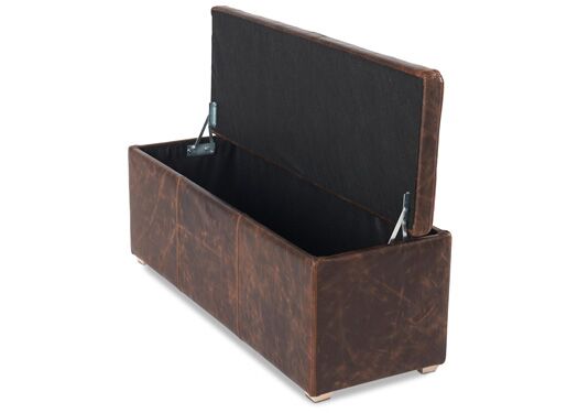 Cube Bench in Barthollo Leather - Kubek Furniture