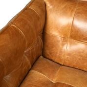 Brunswick 2-Seater Sofa in Hunting Lodge and Brown Cerrato - Kubek Furniture